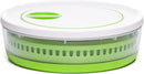 Progressive International Prepworks 4 Quart Space Saving Folding Collapsible Salad Spinner, Drainer, & Colander for Salad Preparation and Food Washing