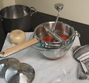 RSVP International Endurance Kitchen Tool Collection Stainless Steel Food Mill, 7.75 Diameter