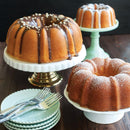 Nordic Ware Tiered Bundt Set-3, 6, 12 Cup, Sea Glass