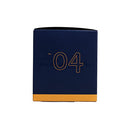 The side of the Trapp No. 4 Orange Vanilla Signature Candle box, highlighting the No. 4 designation in embossed detailing.