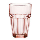 Bormioli Rocco 418980B03321990 Rock Bar Lounge Beverage Glass 12.5 oz, Peach