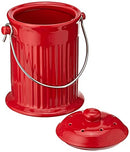 Norpro, Red 93R, 1 Gallon Ceramic Compost Keeper