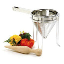 Norpro Stainless Steel 642 Chinois with Stand and Pestle Set, 9 x 7 x 7
