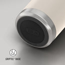THERMOS ICON SERIES Stainless Steel Water Bottle with Spout - 24 Ounce, Sandstone - Vacuum Insulated Water Bottle with Lid