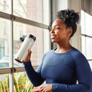 THERMOS ICON SERIES Stainless Steel Water Bottle with Spout - 24 Ounce, Sandstone - Vacuum Insulated Water Bottle with Lid