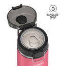 THERMOS ICON SERIES Water Bottle with Spout - 18 Ounce, Hot Pink - Stainless Steel Vacuum Insulated Water Bottle with Lid