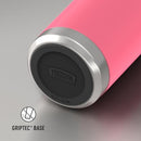 THERMOS ICON SERIES Water Bottle with Spout - 18 Ounce, Hot Pink - Stainless Steel Vacuum Insulated Water Bottle with Lid