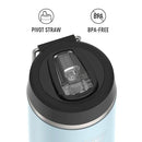 ICON SERIES BY THERMOS Stainless Steel Water Bottle with Straw Lid, 32 Ounce, Glacier
