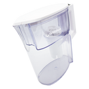 The Aquara® Ultra Slim 5 Cup Water Filter Pitcher offers a compact, space-saving design perfect for small kitchens, dorms, or offices. This BPA-free pitcher includes one standard filter certified by the Water Quality Association (WQA) to reduce harmful contaminants such as copper, mercury, chlorine, and more, providing cleaner, better-tasting water. Its slim profile fits easily in most refrigerator doors, while the ergonomic handle and easy-pour spout ensure convenient daily use. Ideal for those seeking rel