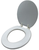 TOILET SEAT VINYL -SOFT -WHITE
