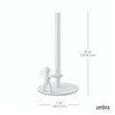 Umbra Buddy Paper Towel Holder, White