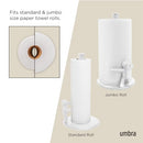 Umbra Buddy Paper Towel Holder, White