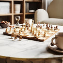 Umbra Wobble Chess Set 15 x 15 x 1 Inch (38 x 38 x 3 cm)