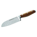 Rachael Ray Cucina Cutlery 2-Piece Japanese Stainless Steel Santoku Knife Set with Acacia Handles - ,Acacia Wood