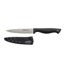 Farberware utility knife with black handle and blade cover