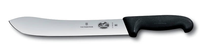 Victorinox Fibrox 12" Butcher Knife – Straight Wide Blade, Black Handle