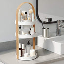 Umbra Bellwood Cosmetic Organizer, (50.2x19.5x19.3cm), White/Natural