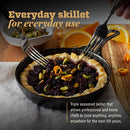 Lodge Cast Iron Blacklock Skillet, Triple Seasoned - 7 in