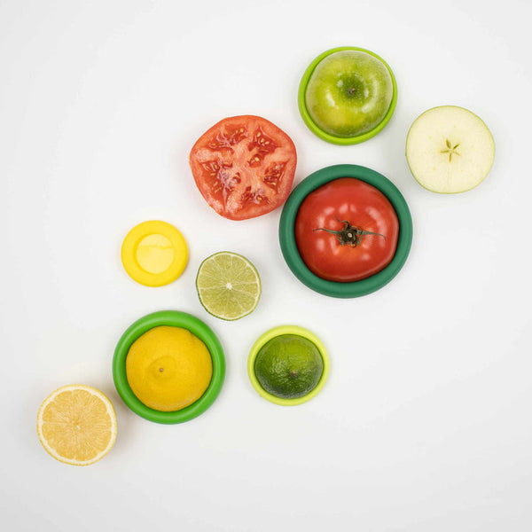 Food Huggers Set of 5 Fresh Green