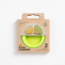 Food Huggers Set of 2 Citrus Saver - Fresh Green