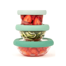 Food Huggers Lids Set of 3 Gradual Green (XS,S,M)