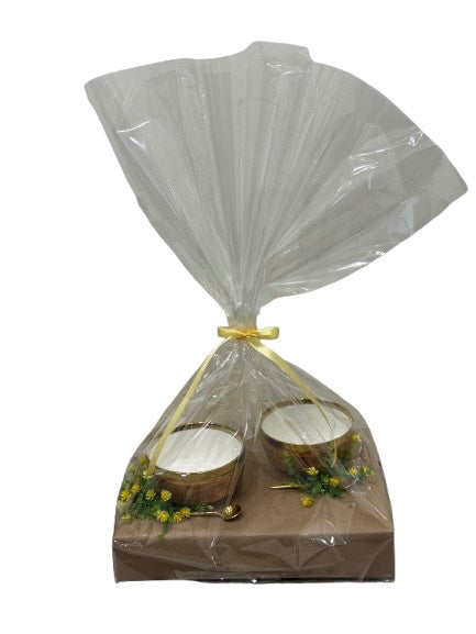 Lchaim Gift - Golden Elegance Serving Set