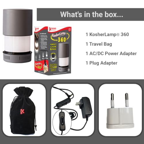 KosherLamp™ 360 Grey by Kosher Innovations™
