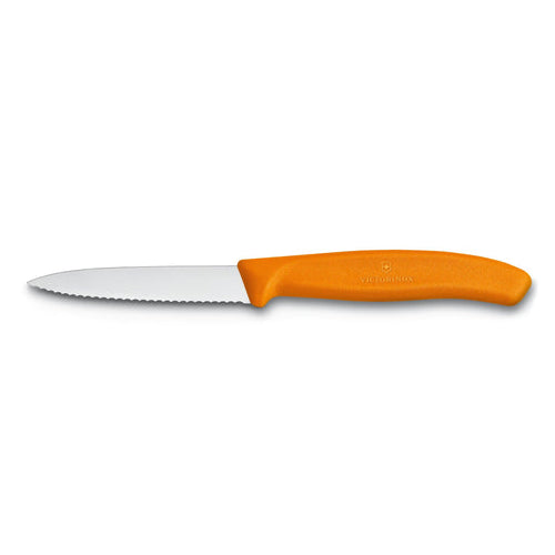 Victorinox 3.25" Orange Serrated Paring Knife