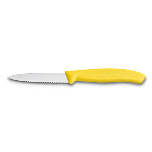 Victorinox 3.25" Yellow Serrated Paring Knife