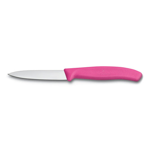 Victorinox 3.25" Pink Straight-Edge Pointed-Tip Paring Knife