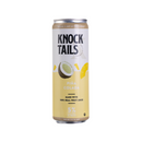 Yellow and white 355ml Knocktails Piña Colada ready-to-drink cocktail can