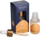Open bottle of Trapp No. 04 Orange Vanilla Diffuser Oil, highlighting the precision dropper applicator for controlled use.