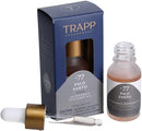 Open bottle of Trapp No. 77 Palo Santo Diffuser Oil, showing the precision dropper applicator for controlled use.
