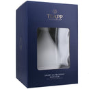 A side-angled view of the Trapp ultrasonic diffuser box, showing the product window and branding.