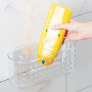 iDesign Plastic Shower Caddy and Bathroom Organizer Basket with Suction Cups – 10.2”x4.8”x4.35”, Clear