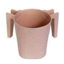 White with Dots Wash Cup