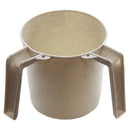 White with Dots Wash Cup