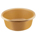 Gold Round Plastic Wash Basin