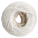 Top view of twine spool showing dense inner core and wrap