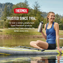 THERMOS ICON SERIES, Stainless Steel Water Bottle with Spout - 24 Ounce, Sea Green - Vacuum Insulated Water Bottle with Lid