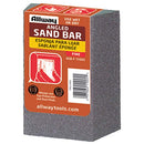 Angled Allway Sand Bar with fine grit in retail packaging, designed for precise sanding on corners and edges