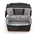 Open empty interior of Thermos Lunch Lugger Cooler showing silver insulated lining