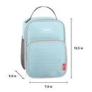 Thermos Glacier lunch box with dimensions labeled in inches