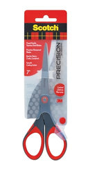 Scotch 7-inch precision scissors in red retail packaging