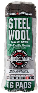 Front view of Rhodes American Steel Wool