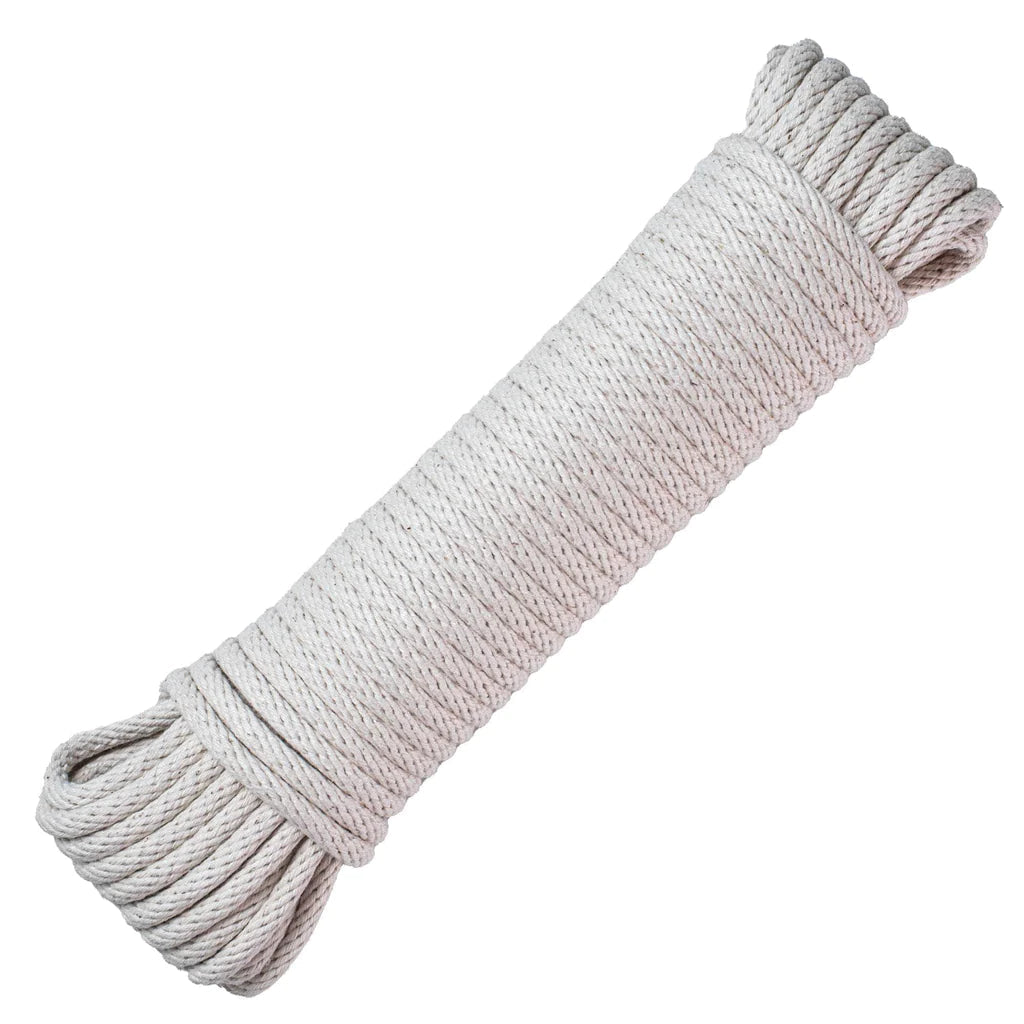 Kettle Rope Polypro White Braided Rope 100ft – Kettle & Cord