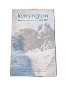 Back view of Kensington Home 20-piece flatware box with product details and branding