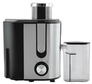 Courant compact juicer with stainless steel housing and juice container
