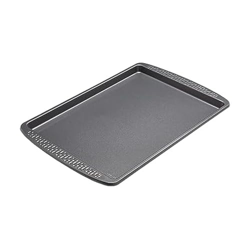 Single gray Chicago Metallic non-stick cookie sheet