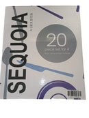 Sequioa White Cutlery Set 20pc